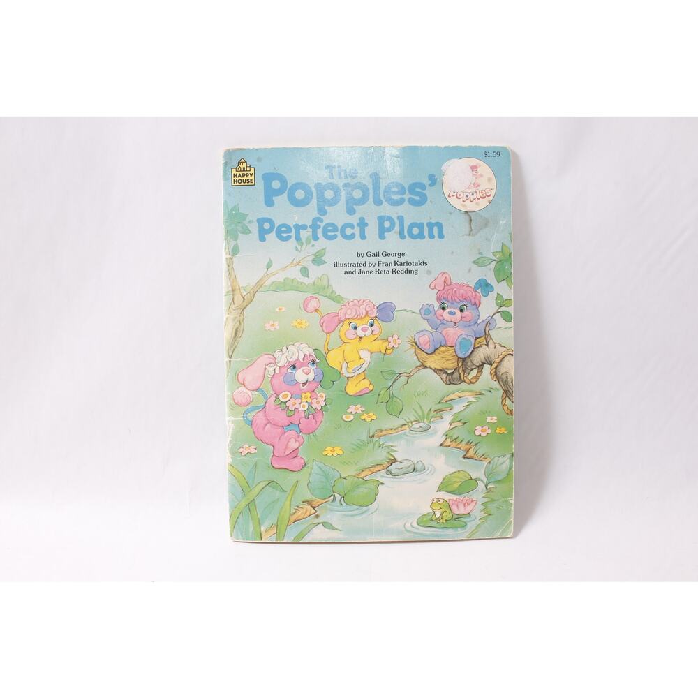 The Popples' Perfect Plan Children's Book Happy House ~ 260427-WH M-17-07